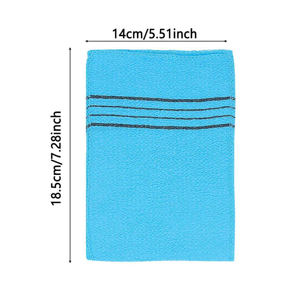 Scrub Towel Bath Bath Towel Cloth Massage Polyester Cotton Soft Towels Washcloth Body Italy Asian Exfoliating Bath