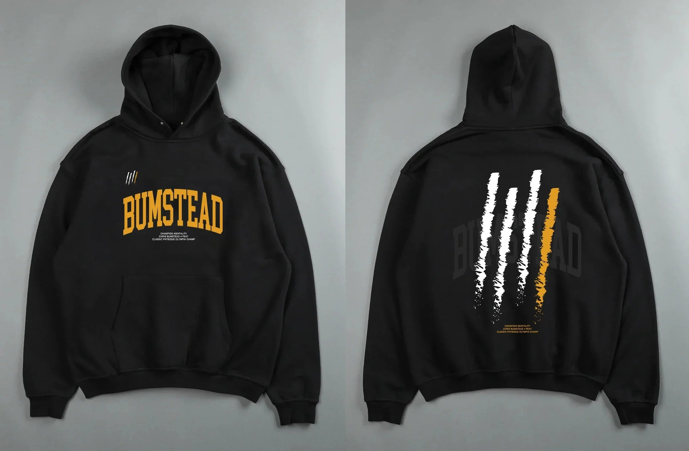 Men's Gym Fitness Hoodie Autumn Long Sleeve Hooded Pullover Printed Sweatshirt Plus Size Winter Apparel Sportswear Top