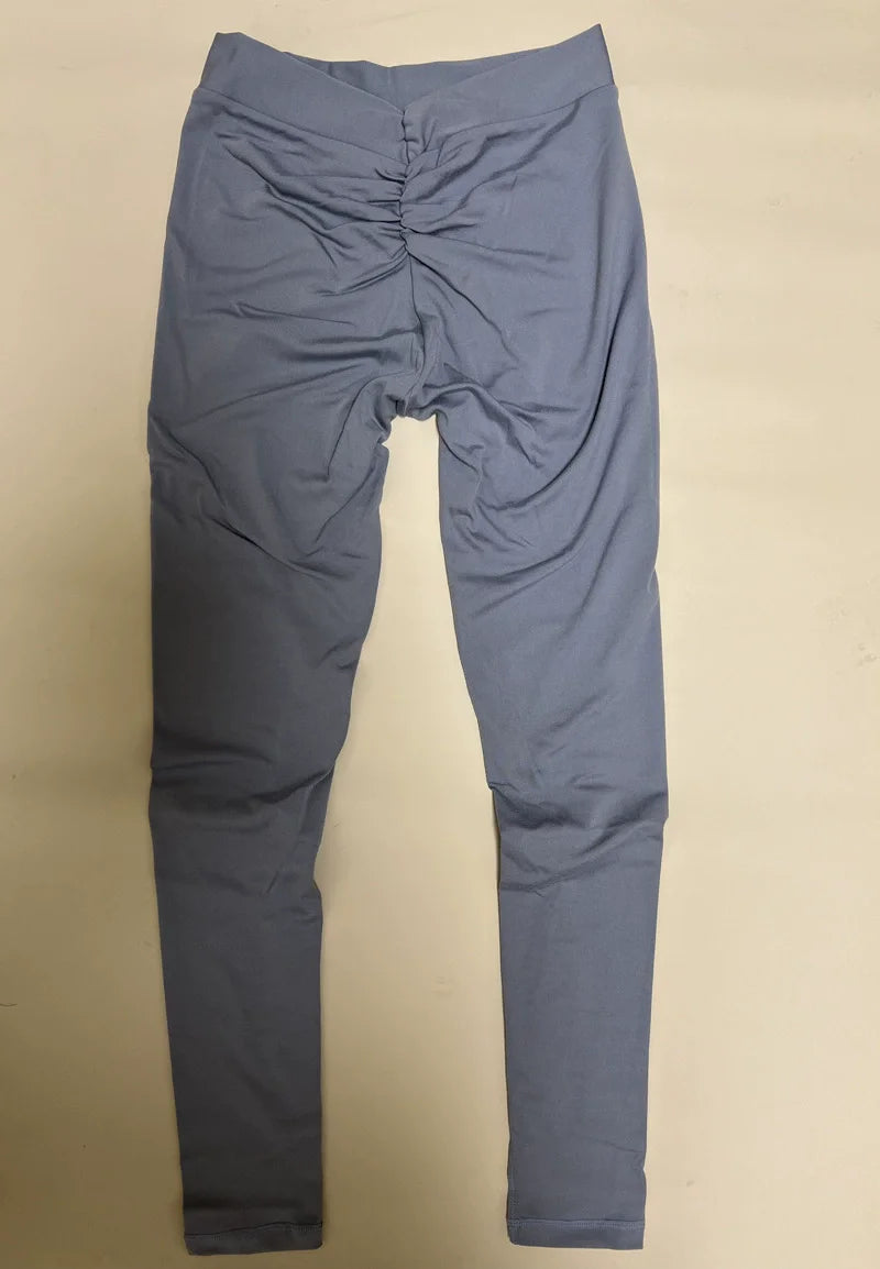 Yoga Leggings Back V Butt Sexy Leggings Women Yoga Pants Fitness Workout Gym Running Legging High Waist Active Wear Tights Pants