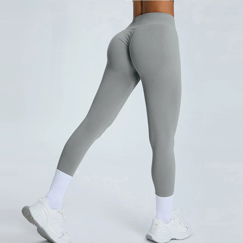 Women's High Waist Yoga Leggings Seamless High Stretchy Butt Lifting Breathable Sports Pants for Women Gym Leggings