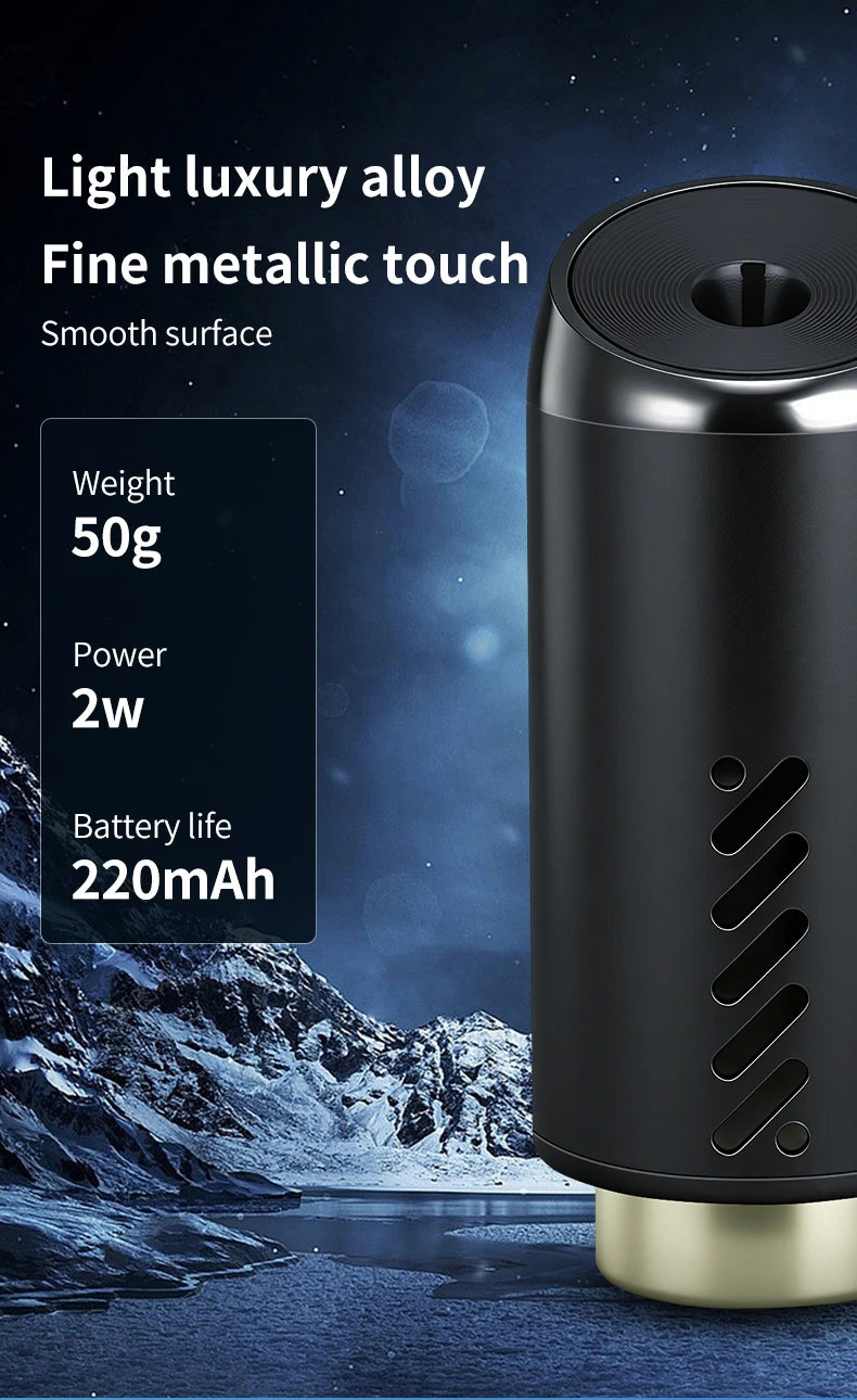 Smart Car Air Aromatherapy Diffuser Fragrance Car Air Fresheners With Three Adjustable Humidifier Essential Oil Diffuser