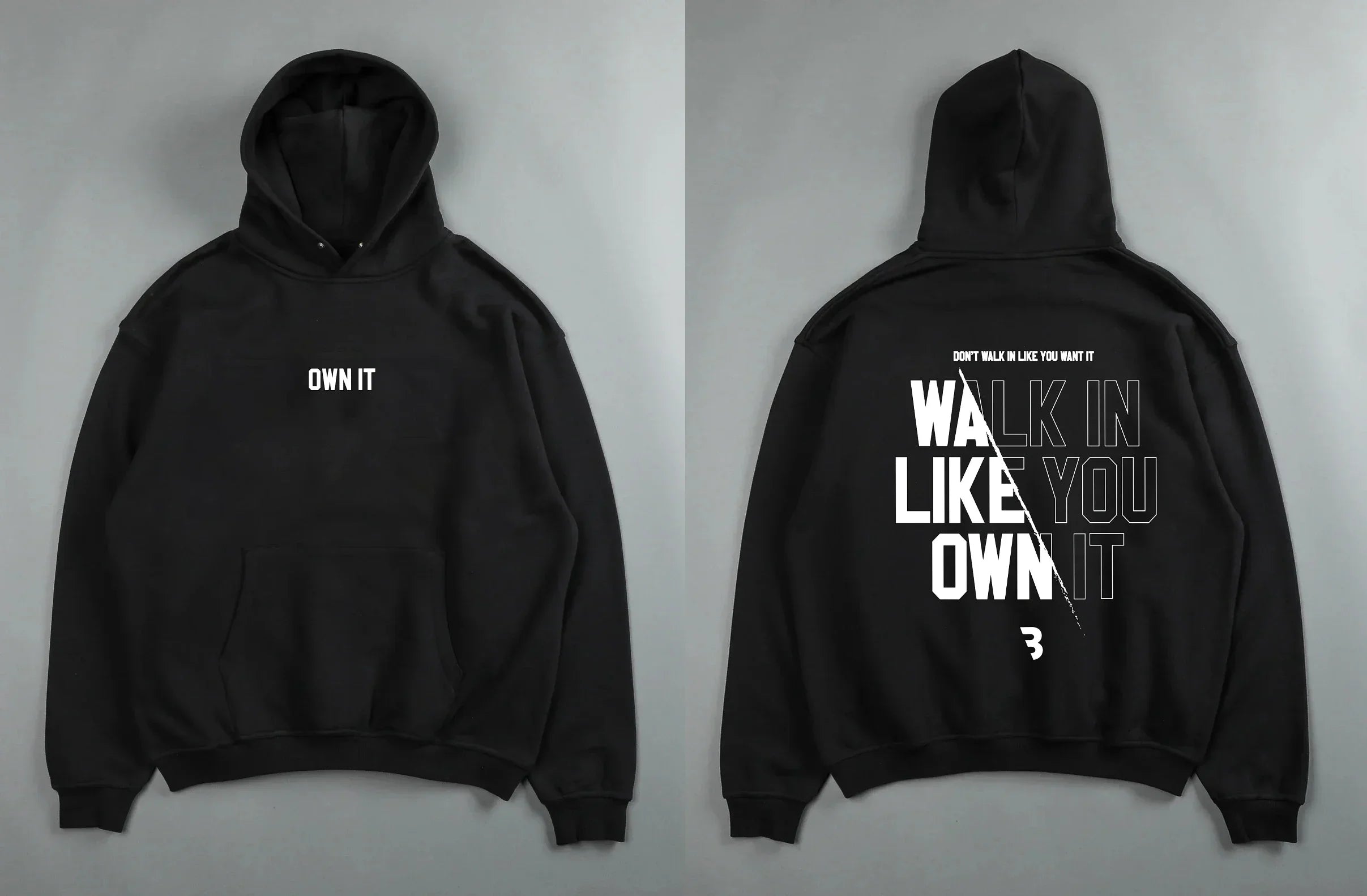 Men's Gym Fitness Hoodie Autumn Long Sleeve Hooded Pullover Printed Sweatshirt Plus Size Winter Apparel Sportswear Top