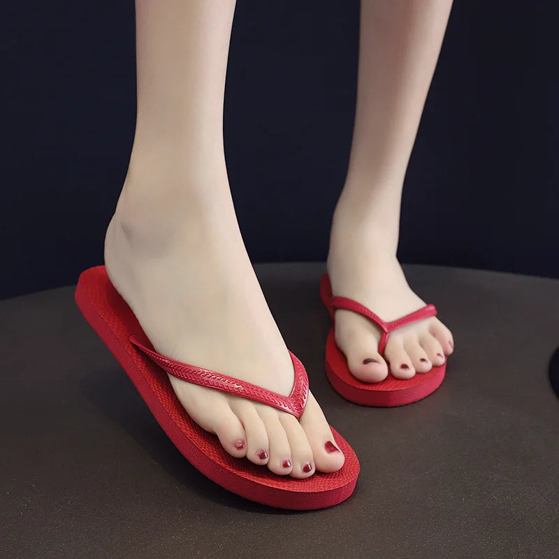 Women Flip Flops Sandals Summer Shoes Beach Flip Flops Herringbone Slippers for Women's Fashion Casual Ladies Shoes Dropshipping