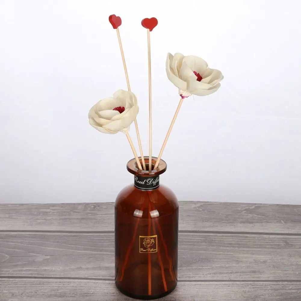 Diffuser Aroma Oil Air Freshener Bathroom  Artificial Flower Aromatherapy Rattan  Diffuser Aromatherapy Flower