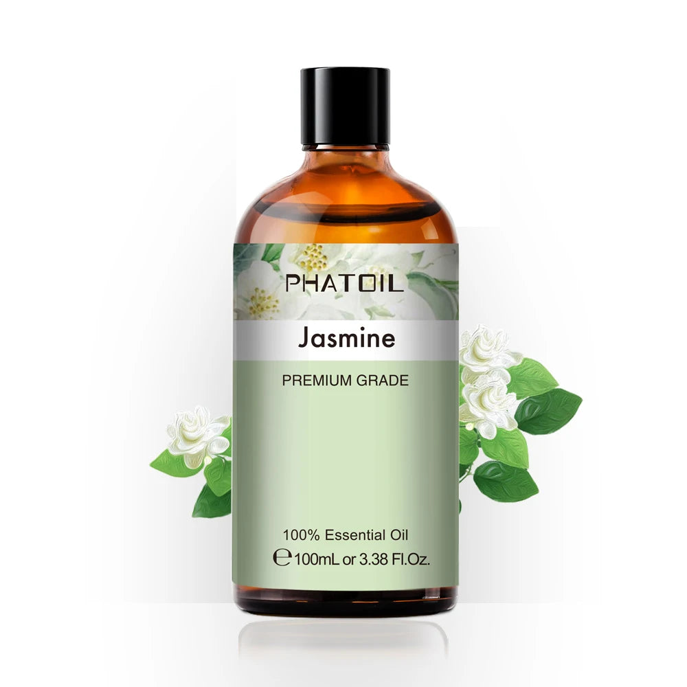 100ml Lavender Jasmine Vanilla Oil for Sleeping Relaxing Aromatherapy Humidifiers Diffusers Essential Oils for Candle Making DIY