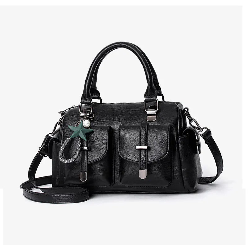 New Women bag  Handbags Bag for 2025 Female Crossbody new High quality fashionable shoulder bag designer travel Hairball bag