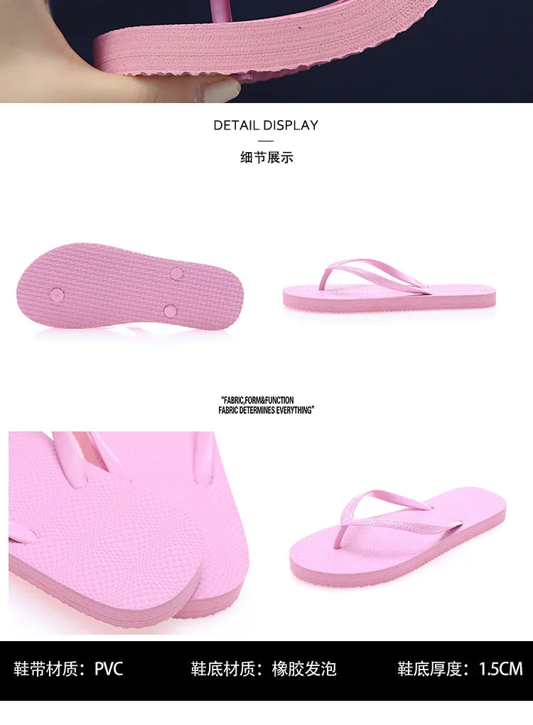 Women Flip Flops Sandals Summer Shoes Beach Flip Flops Herringbone Slippers for Women's Fashion Casual Ladies Shoes Dropshipping