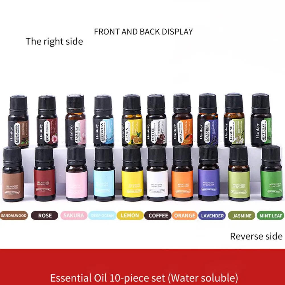 Aromatherapy Essential Oil Set Diffuser Essential Oil Car Air Freshener Scent Perfume Natural Plant Lavender Aroma Diffuser DIY