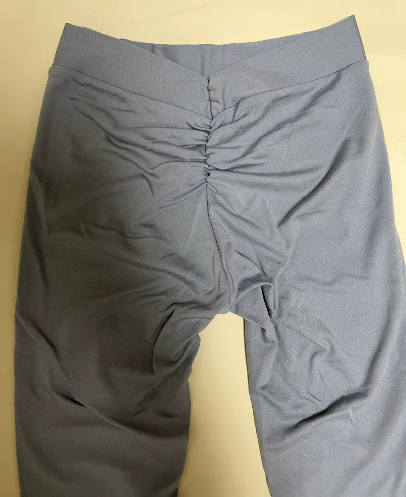 Yoga Leggings Back V Butt Sexy Leggings Women Yoga Pants Fitness Workout Gym Running Legging High Waist Active Wear Tights Pants