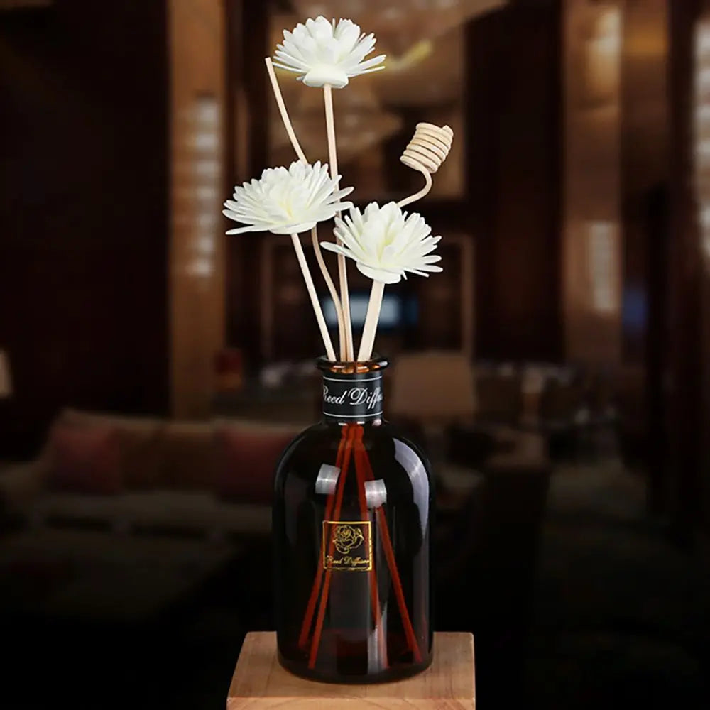 Aroma Oil Bathroom  Aroma Oil Diffuser Artificial Flower  Diffuser Aromatherapy Flower Aromatherapy Rattan