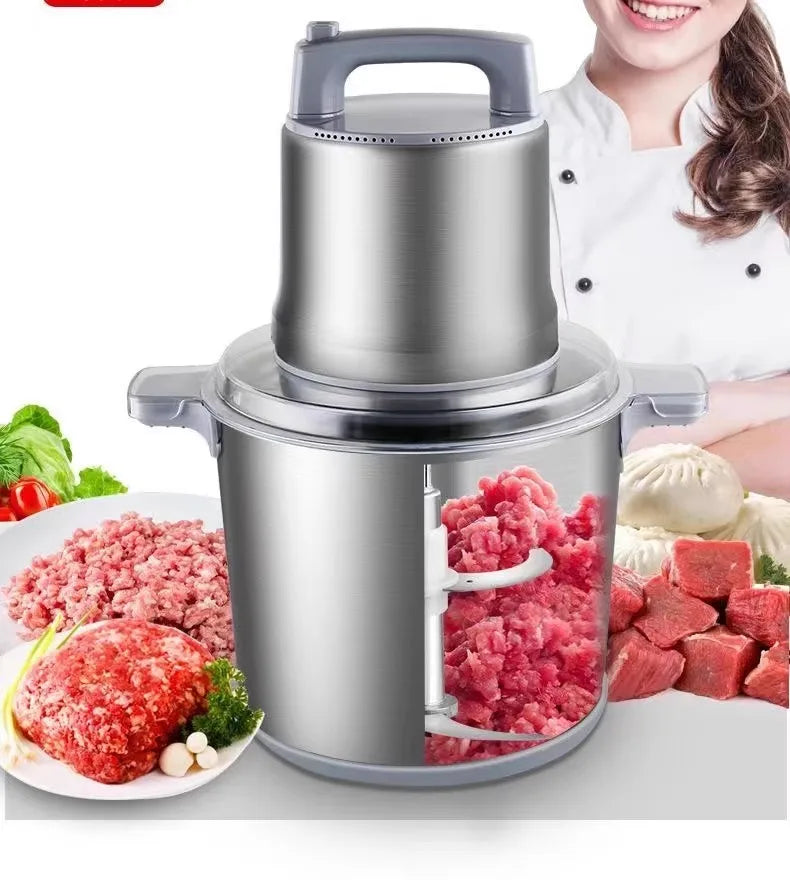 Meat grinder electric multi-function household and commercial large-capacity mixer high-power dumpling meat filling machine