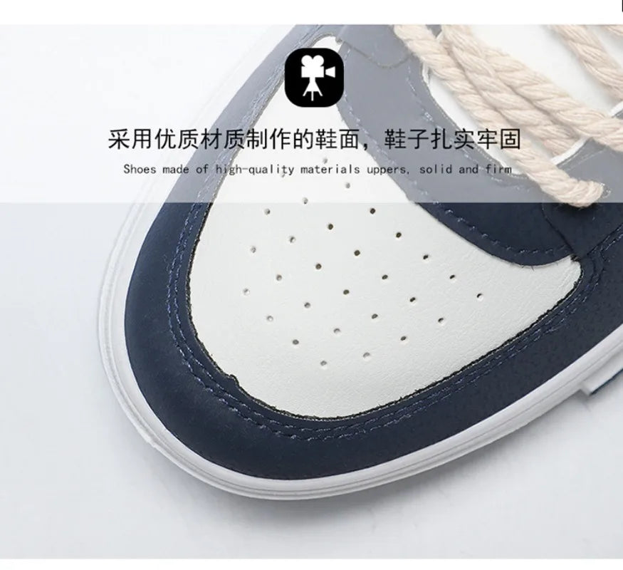 Men's Thick Soles Casual Shoes Four Seasons Soft Sole Low Tops Outdoor Walking Shoes Fashion Sports Board Shoes Vulcanized Shoes