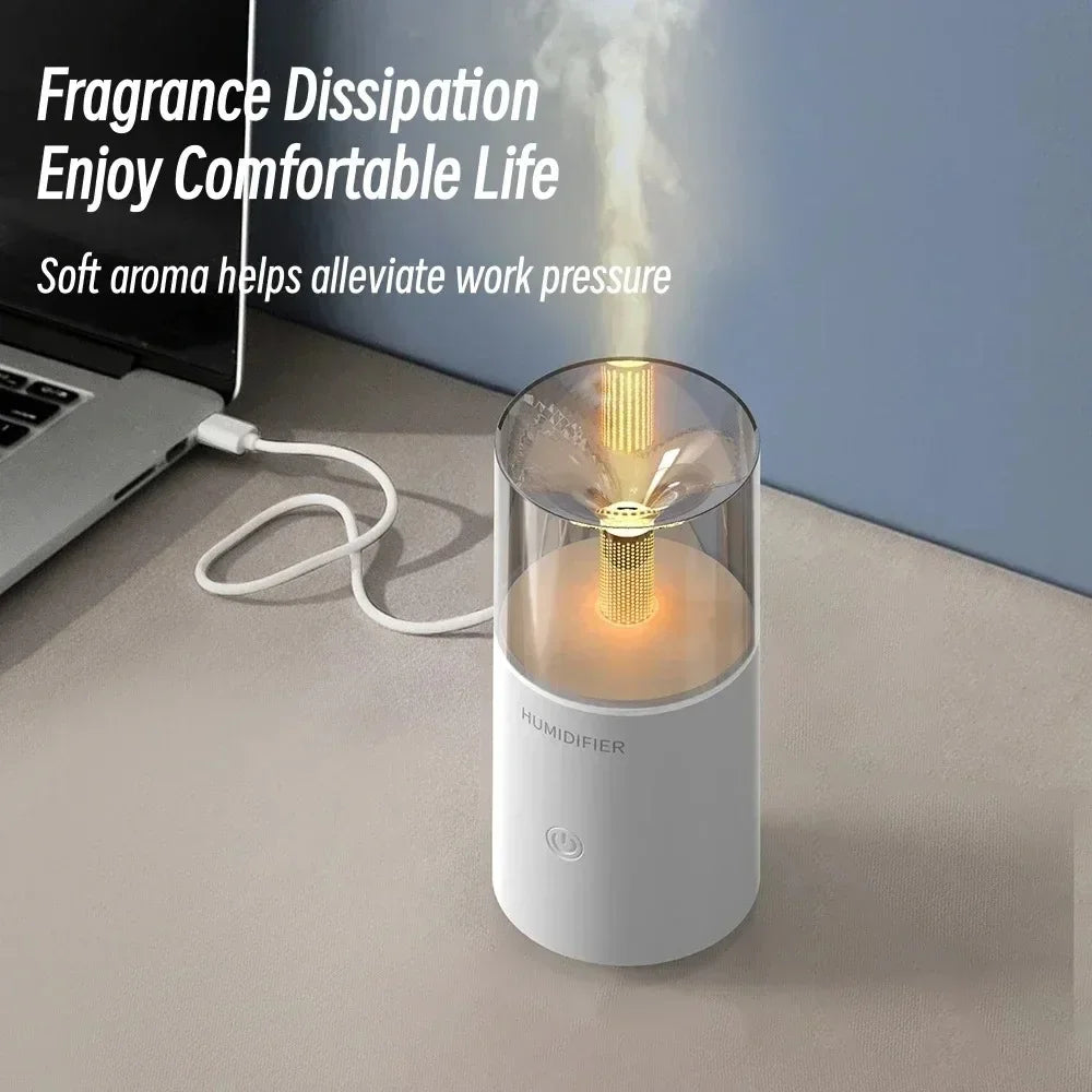 Mini Atmosphere Aromatherapy Diffuser USB powered ultrasonic spray for household cars Electric essential oil diffuser