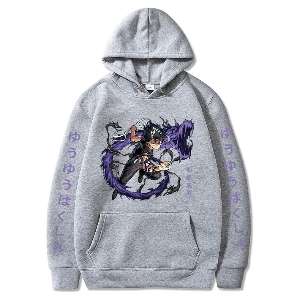 Yu Yu Hakusho Unisex Hoodie Anime Men Women Printed Sweatshirt Pullover Top Gift Comfortable Personality Two-dimensional