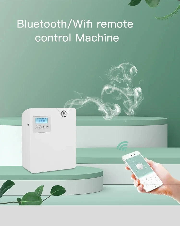 Aromatherapy Diffusers 300ml WIFI Control Essential Oil Diffuser Timer Function Air Freshener Smell Distributor For Home Hotel