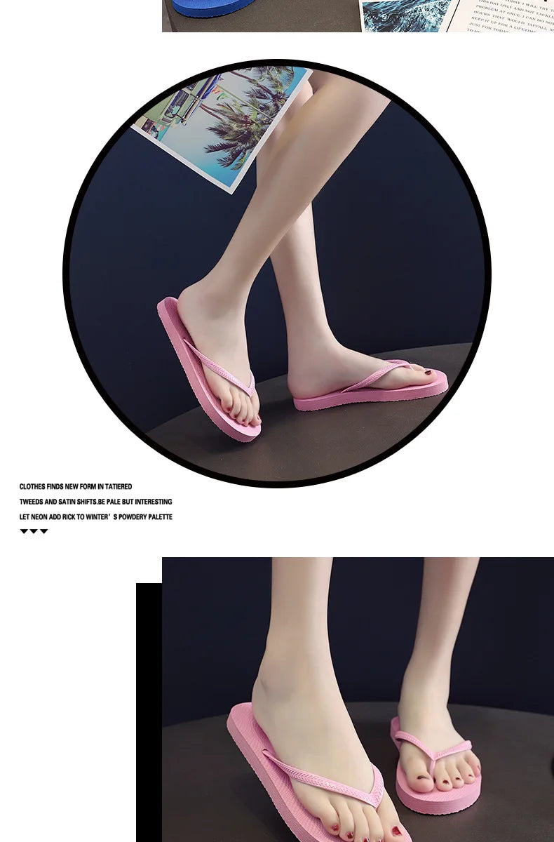 Women Flip Flops Sandals Summer Shoes Beach Flip Flops Herringbone Slippers for Women's Fashion Casual Ladies Shoes Dropshipping