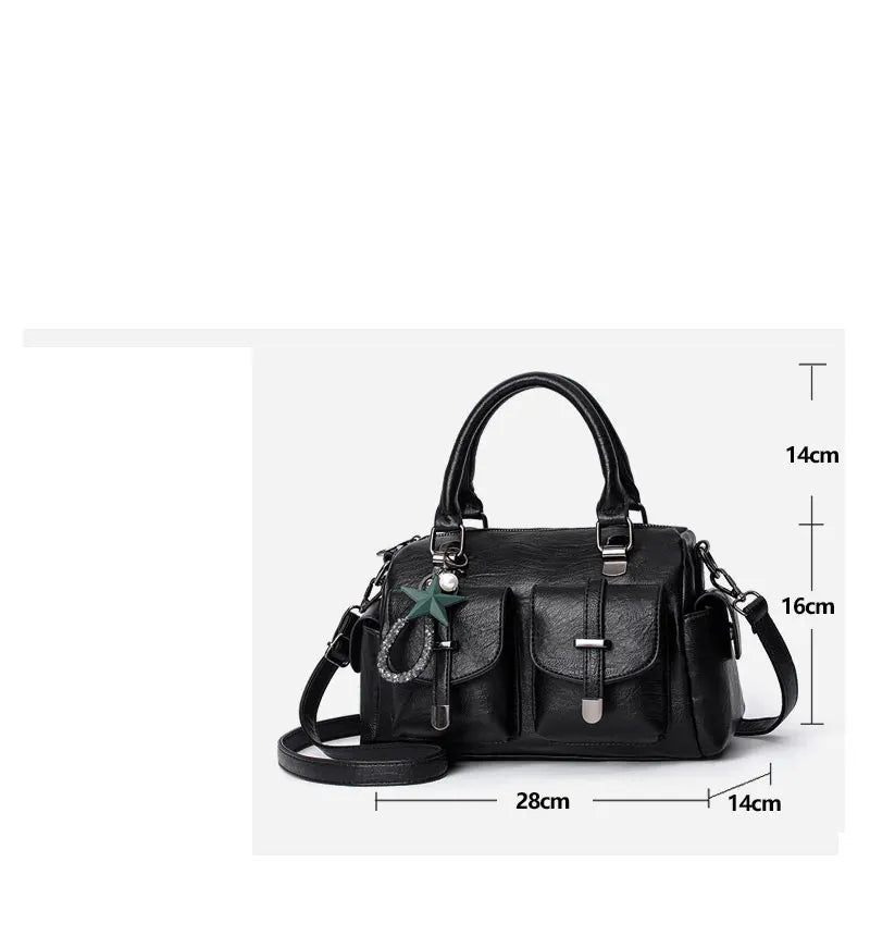 New Women bag  Handbags Bag for 2025 Female Crossbody new High quality fashionable shoulder bag designer travel Hairball bag