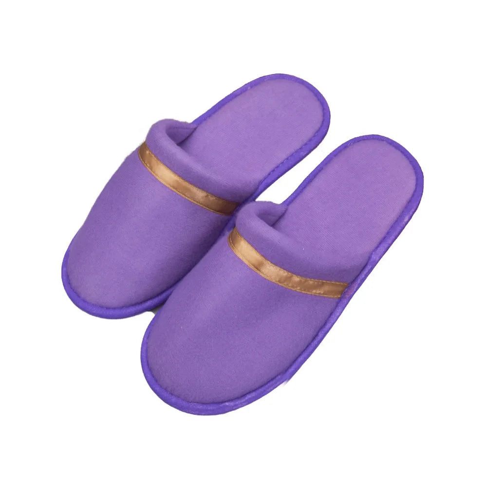 Disposable Coral Fleece Slippers Men Business Travel Passenger Shoes Home Guest Slipper Hotel Beauty Washable Shoes Slippers