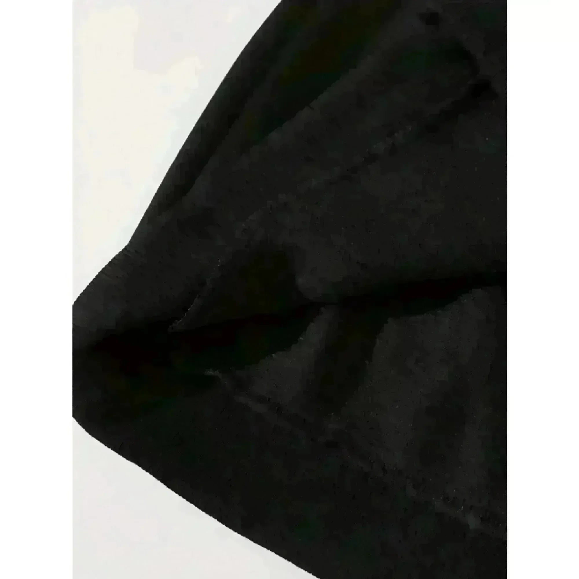 Men Hoodie Oversized Streetwear Black Pullover Hoodie Casual Loose Fit Sweatshirt