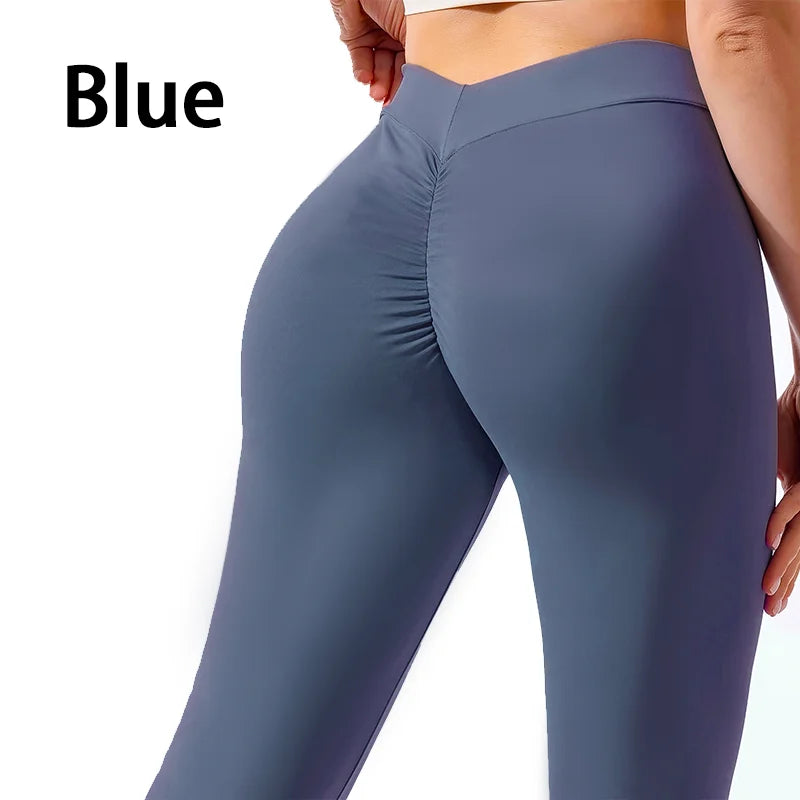Women's High Waist Yoga Leggings Seamless High Stretchy Butt Lifting Breathable Sports Pants for Women Gym Leggings