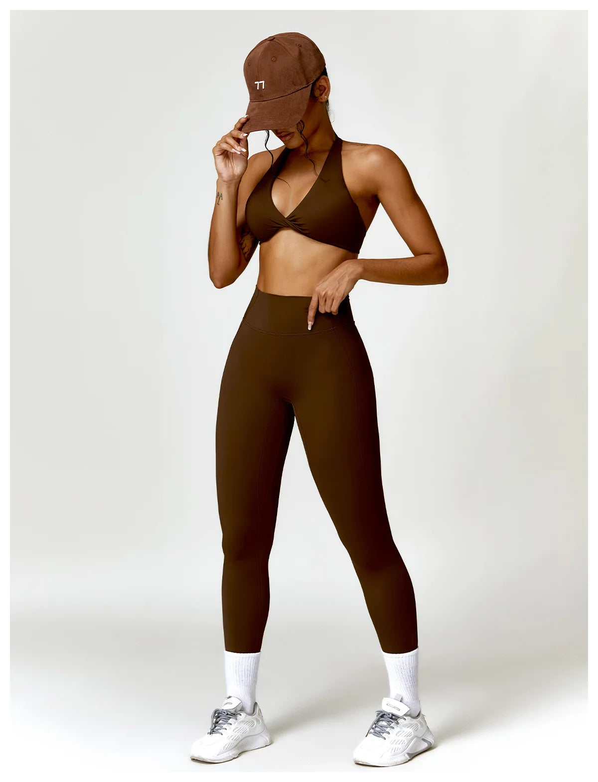 Women Seamless Yoga Set 2PCS Gym Workout Clothes for Female Push Up Bra High Waist Leggings Sexy Fitness Sportswear Sports Suits