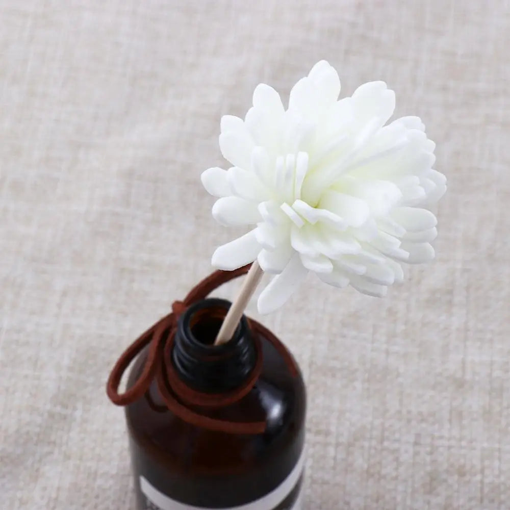 Diffuser Aroma Oil Air Freshener Bathroom  Artificial Flower Aromatherapy Rattan  Diffuser Aromatherapy Flower