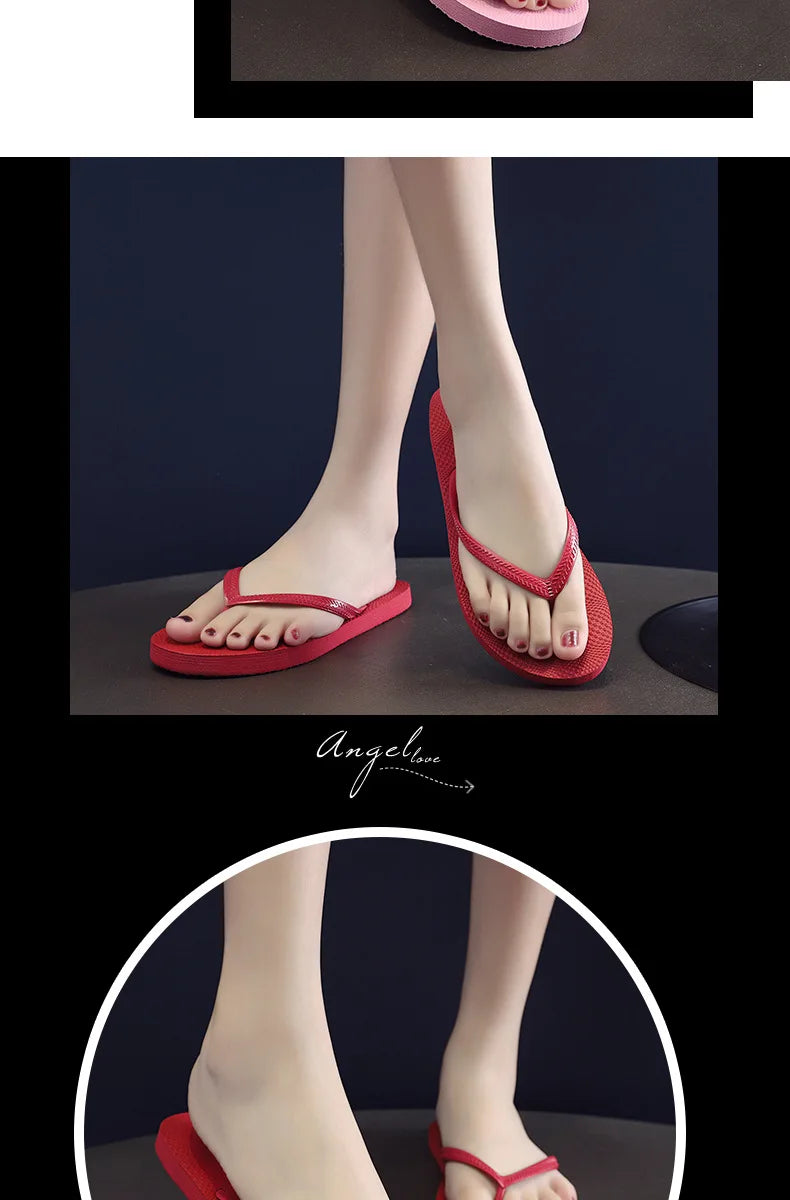 Women Flip Flops Sandals Summer Shoes Beach Flip Flops Herringbone Slippers for Women's Fashion Casual Ladies Shoes Dropshipping