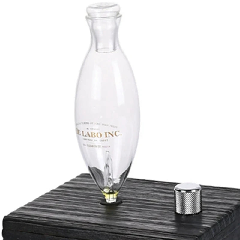 Waterless Pure Essential Oil Diffuser Nebulizer Aromatherapy Diffuser Electric Wooden Glass Aroma Essential Diffusers-A86Z