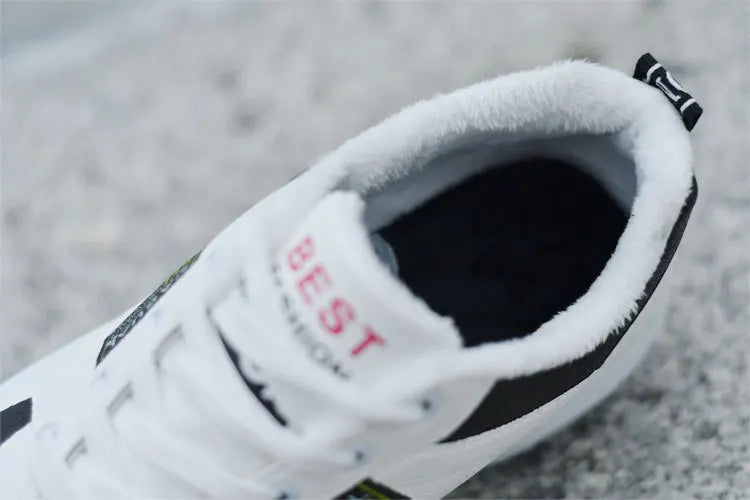 2025 new spring trend sports men's shoes Lace-up thick sole casual breathable fashion shoes Large size Wear skid resistance