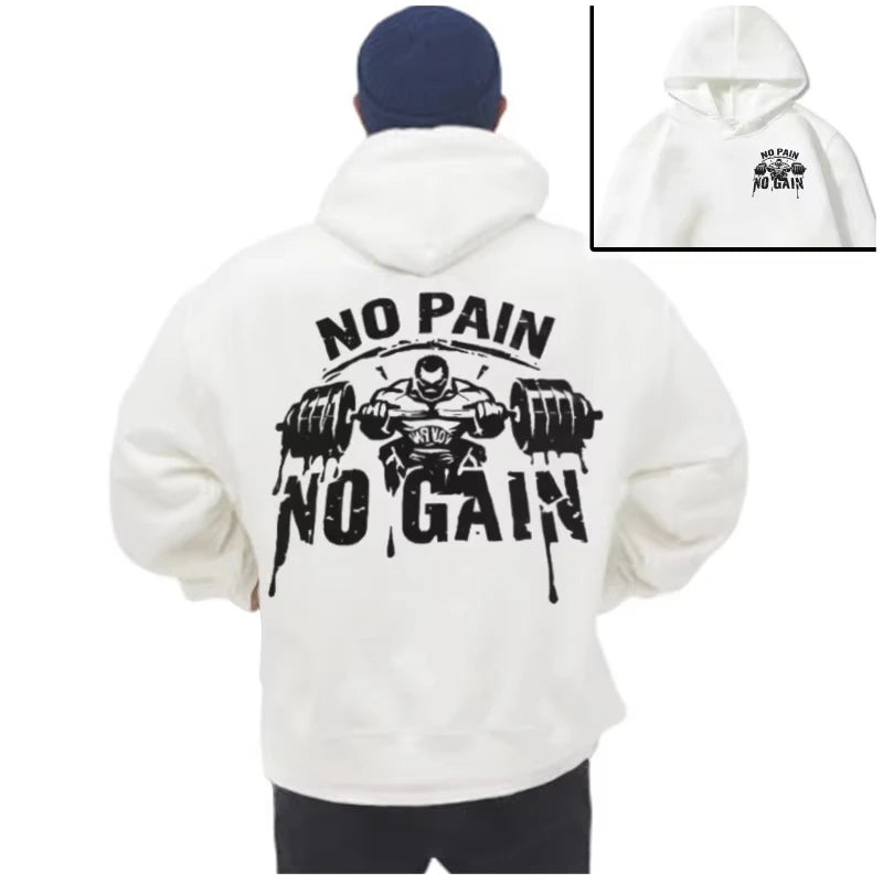 Unisex Pullover Hooded Sweatshirt - Casual Streetwear for Autumn Winter Fall Season Perfect for Gym Workout and Everyday Wear